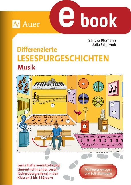 Differenzierte Lesespurgeschichten Musik - Sandra Blomann, Julia Schlimok