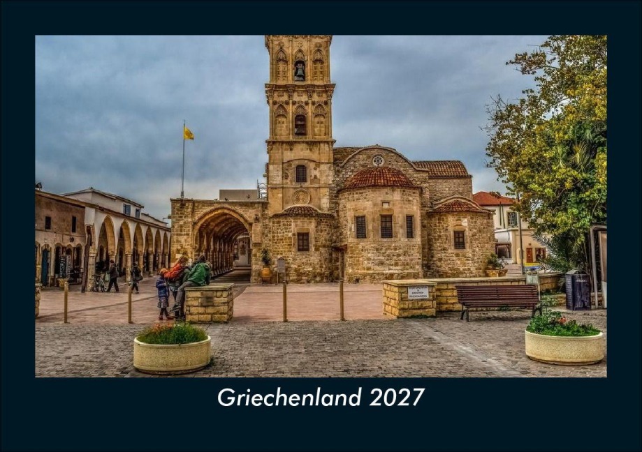 Griechenland 2027 Fotokalender DIN A5 - Tobias Schmitt, Kevin Heber