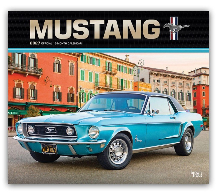 Mustang - Ford Mustang 2027 - 16-Monatskalender im Deluxe-Format - Browntrout Publishers