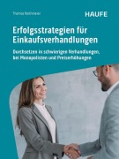 Cover-Bild zum Titel 'Erfolgsstrategien für Einkaufsverhandlungen' von 'Thomas Roithmeier'