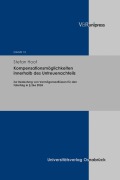 Cover-Bild zum Titel 'Kompensationsmöglichkeiten innerhalb des Untreuenachteils' von 'Stefan Hoof'