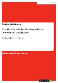 Cover-Bild zum Titel 'Das Verständnis des Naturbegriffs im Wandel der Geschichte' von 'Sabine Watzlawek'