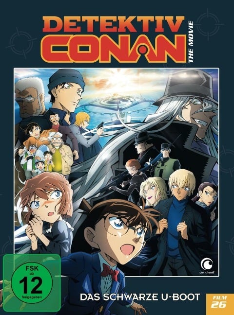 Detektiv Conan - 26. Film: Das schwarze U-Boot - DVD - Limited Edition - 