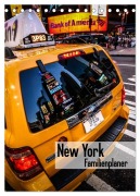 Cover-Bild zum Titel 'New York Familienplaner (Tischkalender 2027 DIN A5 hoch), CALVENDO Monatskalender' von 'Oliver Pinkoss Photostorys'