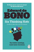 Cover-Bild zum Titel 'Six Thinking Hats' von 'Edward de Bono'