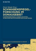 Cover-Bild zum Titel 'Schwabenspiegel-Forschung im Donaugebiet' von ''
