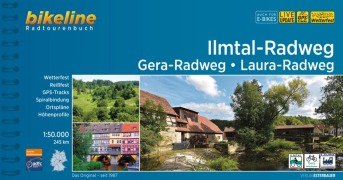 Cover-Bild zum Titel 'Ilmtal-Radweg . Gera-Radweg . Laura-Radweg' von ''
