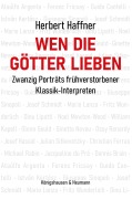 Cover-Bild zum Titel 'Wen die Götter lieben' von 'Herbert Haffner'