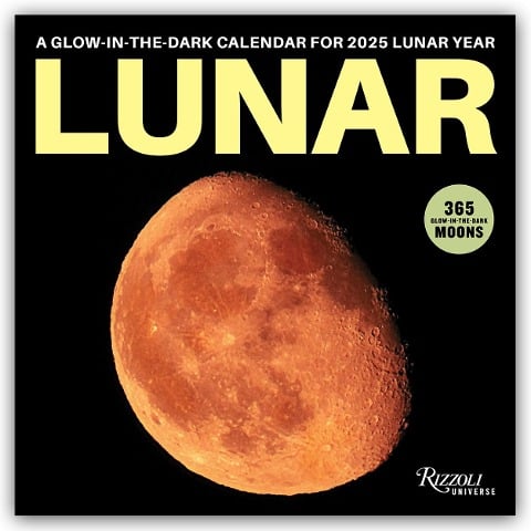 Lunar - Mond 2025 - Wandkalender - Universe Publishing