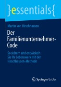 Cover-Bild zum Titel 'Der Familienunternehmer-Code' von 'Martin von Hirschhausen'