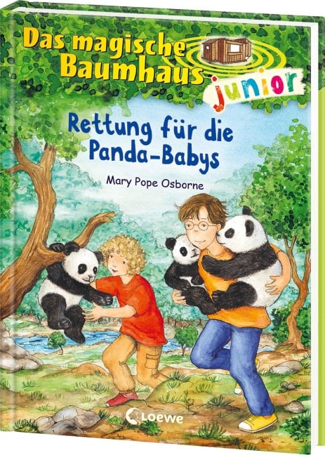 Das magische Baumhaus junior (Band 41) - Rettung für die Panda-Babys - Mary Pope Osborne