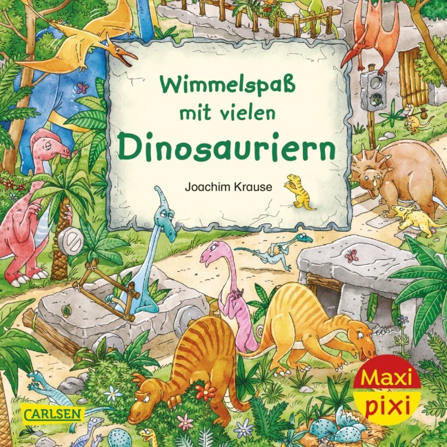 Maxi Pixi 337: VE 5 Wimmelspaß mit vielen Dinosauriern (5 Exemplare) - Joachim Krause