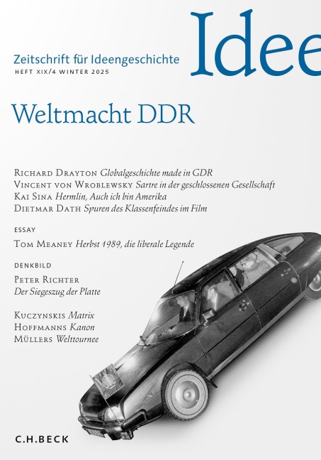 Zeitschrift für Ideengeschichte Heft XIX/4 Winter 2025 - 