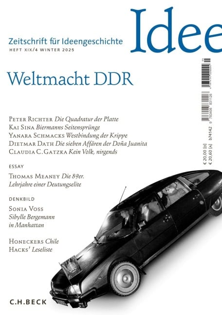 Zeitschrift für Ideengeschichte Heft XIX/4 Winter 2025 - 