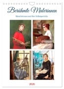 Cover-Bild zum Titel 'Berühmte Malerinnen (Wandkalender 2026 DIN A4 hoch), CALVENDO Monatskalender' von 'Steffani Lehmann'