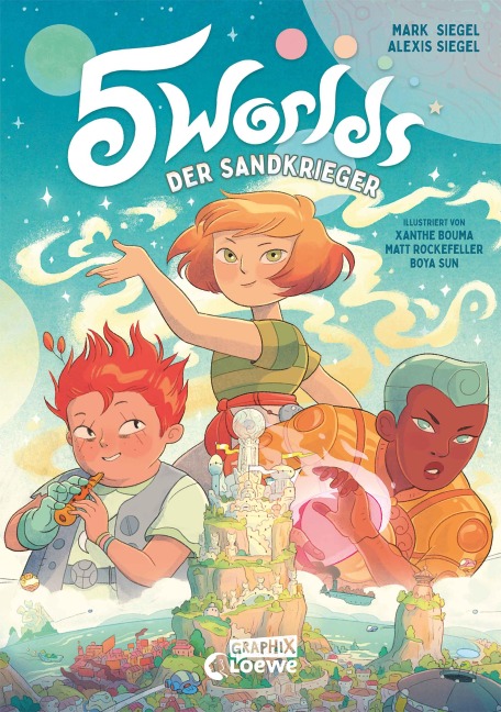 5 Worlds (Band 1) - Der Sandkrieger - Mark Siegel, Alexis Siegel