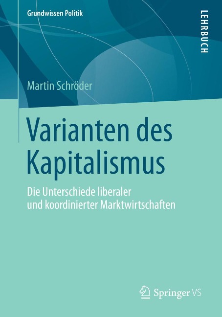 Varianten des Kapitalismus - Martin Schröder