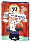 Cover-Bild zum Titel '50 verblüffende Münz- und Kartentricks' von 'Carola von Kessel'