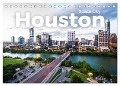 Houston - Space City (Tischkalender 2024 DIN A5 quer), CALVENDO Monatskalender - M. Scott