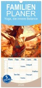 Familienplaner 2026 - Yoga, die innere Balance mit 5 Spalten (Wandkalender, 21 x 45 cm) CALVENDO - Kerstin Waurick