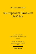 Interregionales Privatrecht in China - Susanne Deißner