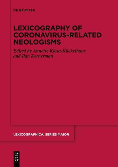 Lexicography of Coronavirus-related Neologisms - 