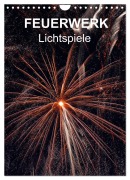 Cover-Bild zum Titel 'FEUERWERK - Lichtspiele (Wandkalender 2026 DIN A4 hoch), CALVENDO Monatskalender' von 'Reinhard Sock'