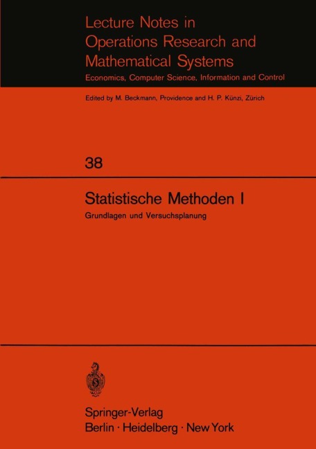 Statistische Methoden I - 