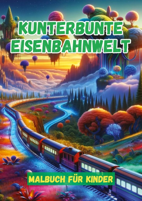 Kunterbunte Eisenbahnwelt - Maxi Pinselzauber