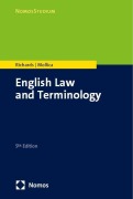 Cover-Bild zum Titel 'English Law and Terminology' von 'Claudina Richards, Viviana Mollica'