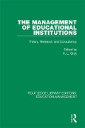 Cover-Bild zum Titel 'The Management of Educational Institutions' von ''