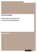 Cover-Bild zum Titel 'Höchstpersönlichkeit der Unternehmensgeldbuße' von 'Kim Janet Rothe'