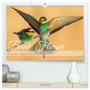 Cover-Bild zum Titel 'Bunte Flieger (hochwertiger Premium Wandkalender 2026 DIN A2 quer), Kunstdruck in Hochglanz' von 'Frederic Bauer'