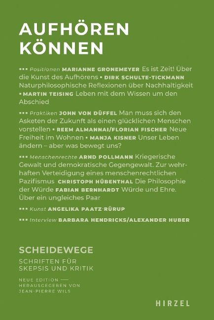 Aufhören können - Jean-Pierre Wils