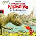 Cover-Bild zum Titel 'Der kleine Drache Kokosnuss bei den Dinosauriern' von 'Ingo Siegner'