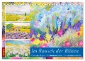 Im Rausch der Blüten - Farbenfroh gemalte Blumenwiesen (Tischkalender 2025 DIN A5 quer), CALVENDO Monatskalender - Michaela Schimmack