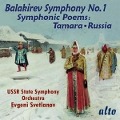 Sinfonie 1/Symphonic Poems - E. /USSR State SO Svetlanov