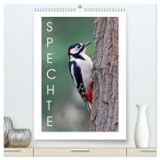 Spechte (hochwertiger Premium Wandkalender 2026 DIN A2 hoch), Kunstdruck in Hochglanz - Gerald Wolf