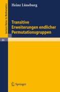 Cover-Bild zum Titel 'Transitive Erweiterungen endlicher Permutationsgruppen' von 'Heinz Lüneburg'
