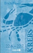 Cover-Bild zum Titel 'Alles über das Sternzeichen Krebs' von 'Erich Bauer'