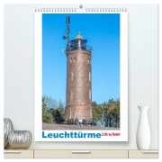 Cover-Bild zum Titel 'Leuchttürme - Licht ins Dunkel (hochwertiger Premium Wandkalender 2027 DIN A2 hoch), Kunstdruck in Hochglanz' von 'Giuseppe Di Domenico und Jane Pracht'