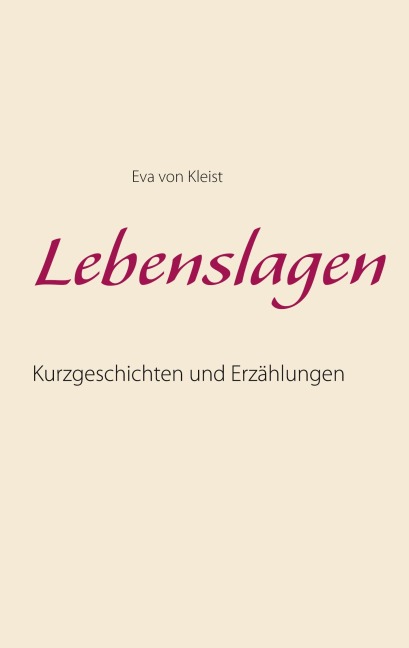 Lebenslagen - Eva von Kleist