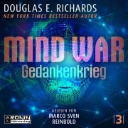 Cover-Bild zum Titel 'Mind War - Gedankenkrieg' von 'Douglas E. Richards'