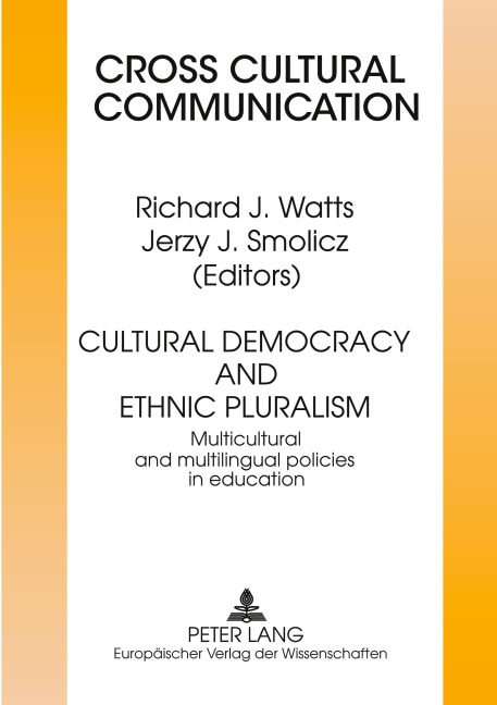 Cultural Democracy and Ethnic Pluralism - 