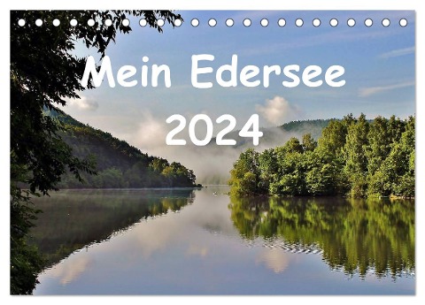 Mein Edersee 2024 (Tischkalender 2024 DIN A5 quer), CALVENDO Monatskalender - Heike Loß