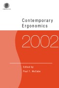 Cover-Bild zum Titel 'Contemporary Ergonomics 2002' von ''