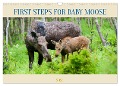 FIRST STEPS FOR BABY MOOSE (Wall Calendar 2024 DIN A3 landscape), CALVENDO 12 Month Wall Calendar - Philippe Henry
