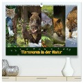 Tierspuren in der Natur (hochwertiger Premium Wandkalender 2025 DIN A2 quer), Kunstdruck in Hochglanz - Johann Schörkhuber