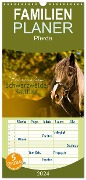 Familienplaner 2024 - Faszination Schwarzwälder Kaltblut mit 5 Spalten (Wandkalender, 21 x 45 cm) CALVENDO - HomSi-Fotos HomSi-Fotos