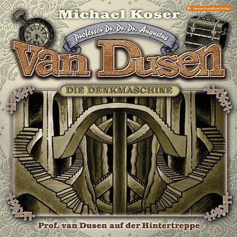 Professor van Dusen auf der Hintertreppe - Michael Koser